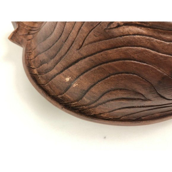 4 California Sequoia Ware Art Pottery Apple Bowl Green Orange Brown 801B USA - Picture 6 of 11